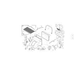 Abnehmbares Korbnetz TG200 Premium Original KUBOTA GIANNI FERRARI 94010960000