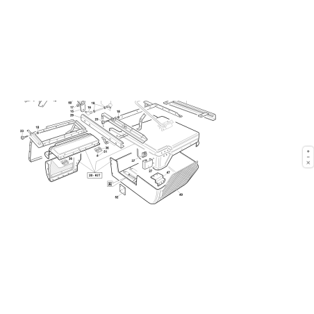 RENFORT DE PANIER RAPIDE ORIGINAL KUBOTA GIANNI FERRARI 95550210001