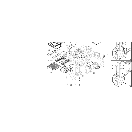 SEAT GUIDE REINFORCEMENT COMPL. ZNT ORIGINAL KUBOTA GIANNI FERRARI 94010660000