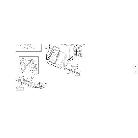 ORIGINAL KUBOTA GIANNI FERRARI 94500000110 RUNDE VERSTÄRKUNG KORBVERSCHLUSS