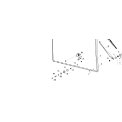 ROSETTA P. 6,6X24X2 ZNT ORIGINALE KUBOTA GIANNI FERRARI 00111500033 | NewgardenParts.com