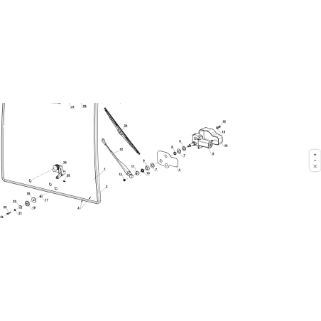 WASHER P.16,5X48X3 ZNT ORIGINAL KUBOTA GIANNI FERRARI 00111500002