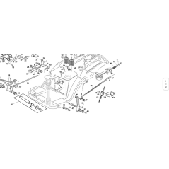 WASHER P 4.3x9x0.8 UNI 6592 ZNT ORIGINAL KUBOTA GIANNI FERRARI 00111500010