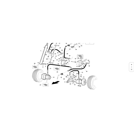 WASHER P.5,3x10x1 .UNI 6592 TE ZNT ORIGINAL KUBOTA GIANNI FERRARI 00111500014