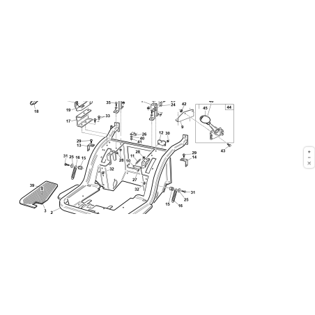 WASHER P.8X25X1,5 ZNT ORIGINAL KUBOTA GIANNI FERRARI 00111000041