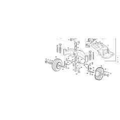 ROUE COMPLÈTE 13x5.00-6 ORIGINALE KUBOTA GIANNI FERRARI 95559190000 | NewgardenParts.com