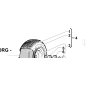 RUOTA 140-6 COMPLETA (2WD) ORIGINALE KUBOTA GIANNI FERRARI 92003120000
