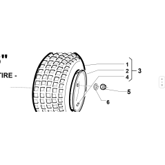 16x7.50-8 KOMPLETTES RAD ORIGINAL KUBOTA GIANNI FERRARI 89001570000 | NewgardenParts.com