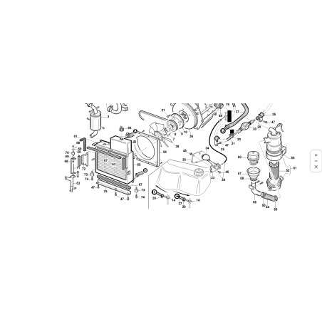 Original KUBOTA GIANNI FERRARI 92006000025 Water-Oil Heat Exchanger 94mm | NewgardenParts.com