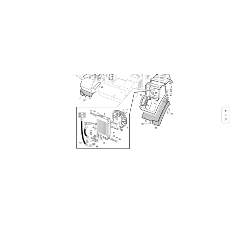 Air-oil exchanger for hydrostatic transmission ORIGINAL KUBOTA GIANNI FERRARI 00.54.10.0050 | NewgardenParts.com