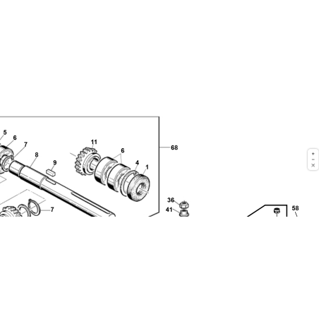3-AUSGANGSKÄSTEN MIT ORIGINAL KUBOTA GIANNI FERRARI PUMPENHALTERUNG 00777306500