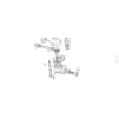 Asiento de bola superior para puente trasero T4 ORIGINAL KUBOTA GIANNI FERRARI 01.50.00.6020 | NewgardenParts.com