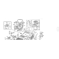 Sitz für T1 Grammer komplett ORIGINAL KUBOTA GIANNI FERRARI 00.73.00.0040