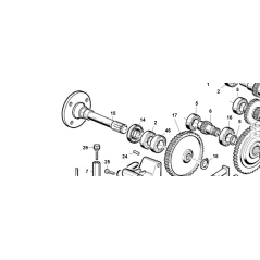 ORIGINAL KUBOTA GIANNI FERRARI AXLE SHAFT 95303170005 | NewgardenParts.com