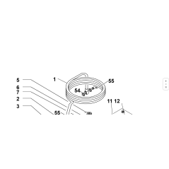 Original KUBOTA GIANNI FERRARI 94010000067 Top 200 Copper Coil | NewgardenParts.com