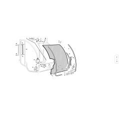 Wiper blade mm.700 with original attachment KUBOTA GIANNI FERRARI 00.54.00.2054