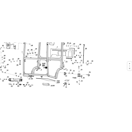 SPINOTTO PER SILENTBLOCK STANDARD ORIGINALE KUBOTA GIANNI FERRARI 95187100055