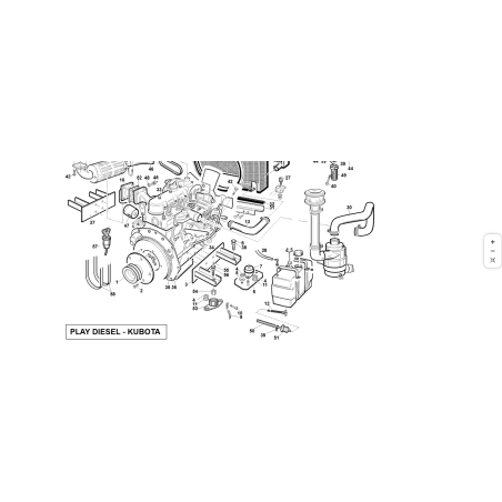 STAFFA CAVO ACCELERATORE ZNT ORIGINALE KUBOTA GIANNI FERRARI 95124000009