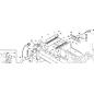 SOPORTE ZUMBADOR COMPLETO ZNT ORIGINAL KUBOTA GIANNI FERRARI 91001300000