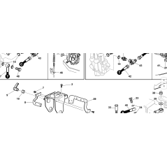 ORIGINAL KUBOTA GIANNI FERRARI 92011000003 PUSH PULL KABEL BEFESTIGUNGSHALTER VRN | NewgardenParts.com