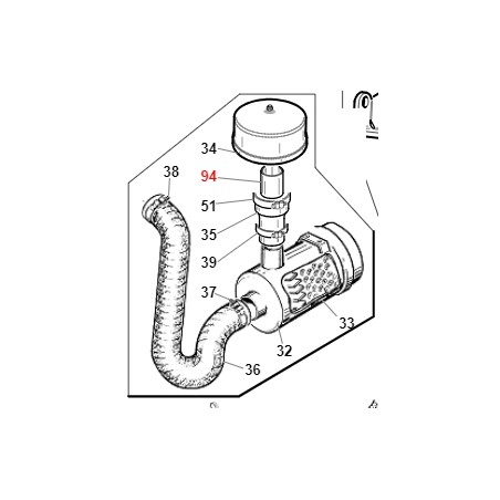 Boccola Glycodur TURBO1 TURBO2 ORIGINALE GIANNI FERRARI 00.10.60.0060 | NewgardenParts.com