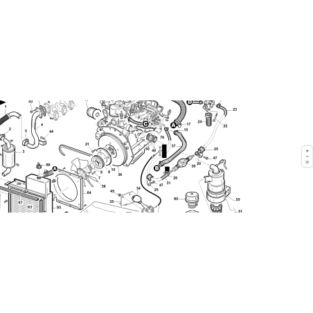 STAFFA SUPPORTO CAVO ACCELERATORE ZNT ORIGINALE KUBOTA GIANNI FERRARI 92006000014