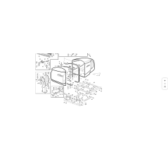 Estructura soporte cesta 1100-1300Lt ORIGINAL KUBOTA GIANNI FERRARI 01.50.00.5243 | NewgardenParts.com