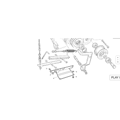 SUPP. FERMO CINGHIA D. COMP. VERN. ORIGINALE KUBOTA GIANNI FERRARI PC95049120000 | NewgardenParts.com