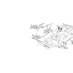 SUPP. FORWARD PEDAL COMPLETE ZNT ORIGINAL KUBOTA GIANNI FERRARI PZ95533420000