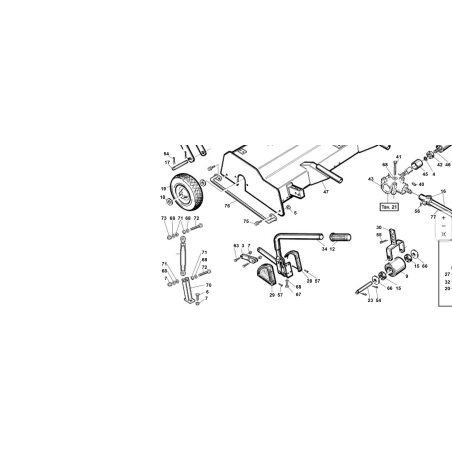 ORIGINAL KUBOTA GIANNI FERRARI 90056102000 ZNT TROLLEY SPANNUNTERSTÜTZUNG
