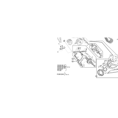 SUPPORT DE TIGE DE TENDEUR DE COURROIE D'ORIGINE KUBOTA GIANNI FERRARI 95301000003 | NewgardenParts.com