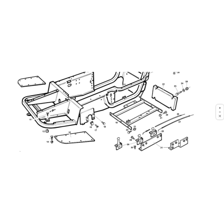 ORIGINAL KUBOTA GIANNI FERRARI LIFTARM-UNTERSTÜTZUNG PZ95001340000