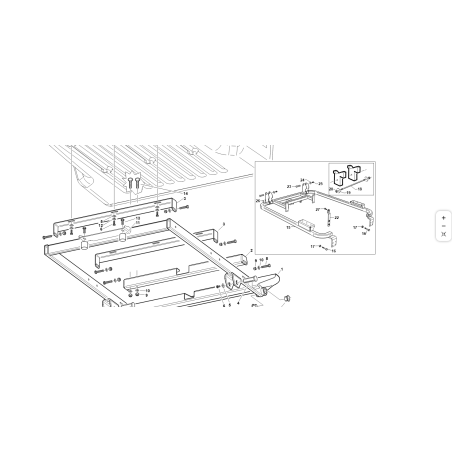 ORIGINAL KUBOTA GIANNI FERRARI 95401000003 VRN KORBHALTERUNG