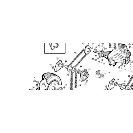 SOPORTE DE COJINETE ORIGINAL KUBOTA GIANNI FERRARI PREMONTADO 95500440000