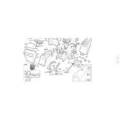 RECHTS VORNE SCHEINWERFERHALTER ZNT ORIGINAL KUBOTA GIANNI FERRARI 95301000007