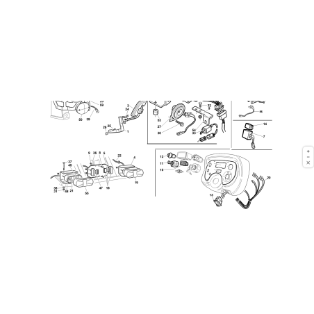 ORIGINAL KUBOTA GIANNI FERRARI 95233000002 VRN RÜCKLICHTHALTER