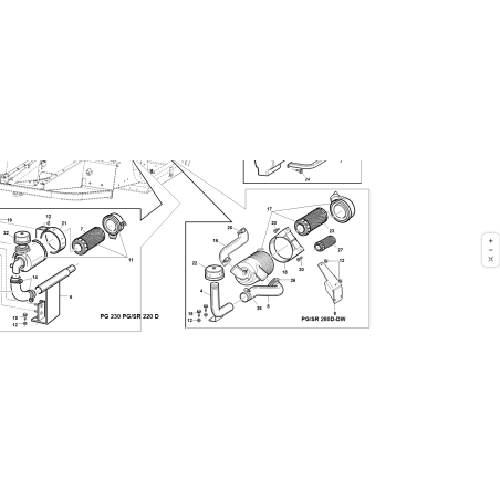 DONALDSON 5 LUFTFILTERHALTER ORIGINAL KUBOTA GIANNI FERRARI 00777650073