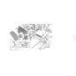 Supporto filtro aria x T1W/T ORIGINALE KUBOTA GIANNI FERRARI 01.50.01.2770