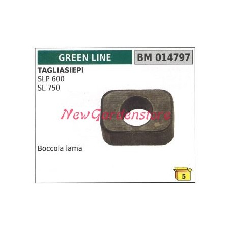 Boccola lama GREENLINE tagliasiepe SLP 600 SL 750 014797 | NewgardenParts.com