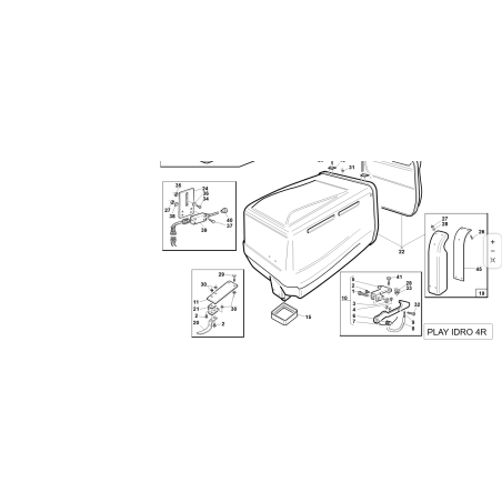 ORIGINAL KUBOTA GIANNI FERRARI 95140000003 PIN GUIDE SUPPORT (KATAPHORESE)