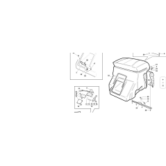 SUPPORTO MICRO CESTO ORIGINALE KUBOTA GIANNI FERRARI 94500630000
