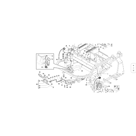 SUPPORTO MICRO FRENO PARCHEGGIO COMP.ZNT ORIGINALE KUBOTA GIANNI FERRARI 91001490000