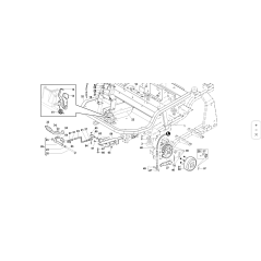 ORIGINAL KUBOTA GIANNI FERRARI 91001000082 ZNT PEDIPOLATORE SUPPORT | NewgardenParts.com