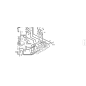 Original KUBOTA GIANNI FERRARI 01.50.00.2570 hydraulische Gabelstapler-Wagenheberstütze