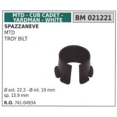 Boccola MTD spazzaneve 021221 741-0493A | NewgardenParts.com