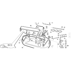 TAMPON ANTIVIBRATION M6 FEMELLE H-31 ORIGINAL KUBOTA GIANNI FERRARI 00111970118