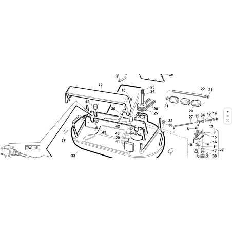 ANTI-VIBRATION BUFFER M6 FEMALE H-31 ORIGINAL KUBOTA GIANNI FERRARI 00111970118