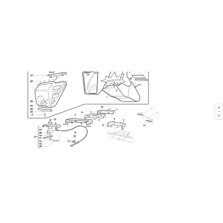 ORIGINAL KUBOTA GIANNI FERRARI KORB-ZENTRIERPAD 91001000050