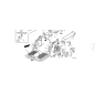 ORIGINAL KUBOTA GIANNI FERRARI 92001000051 RIGHT FOOTREST MAT