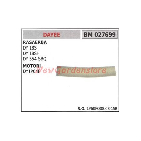 Filtro spugna aria DAYEE per rasaerba DY 18S e motori DY1P64F 027699 | NewgardenParts.com